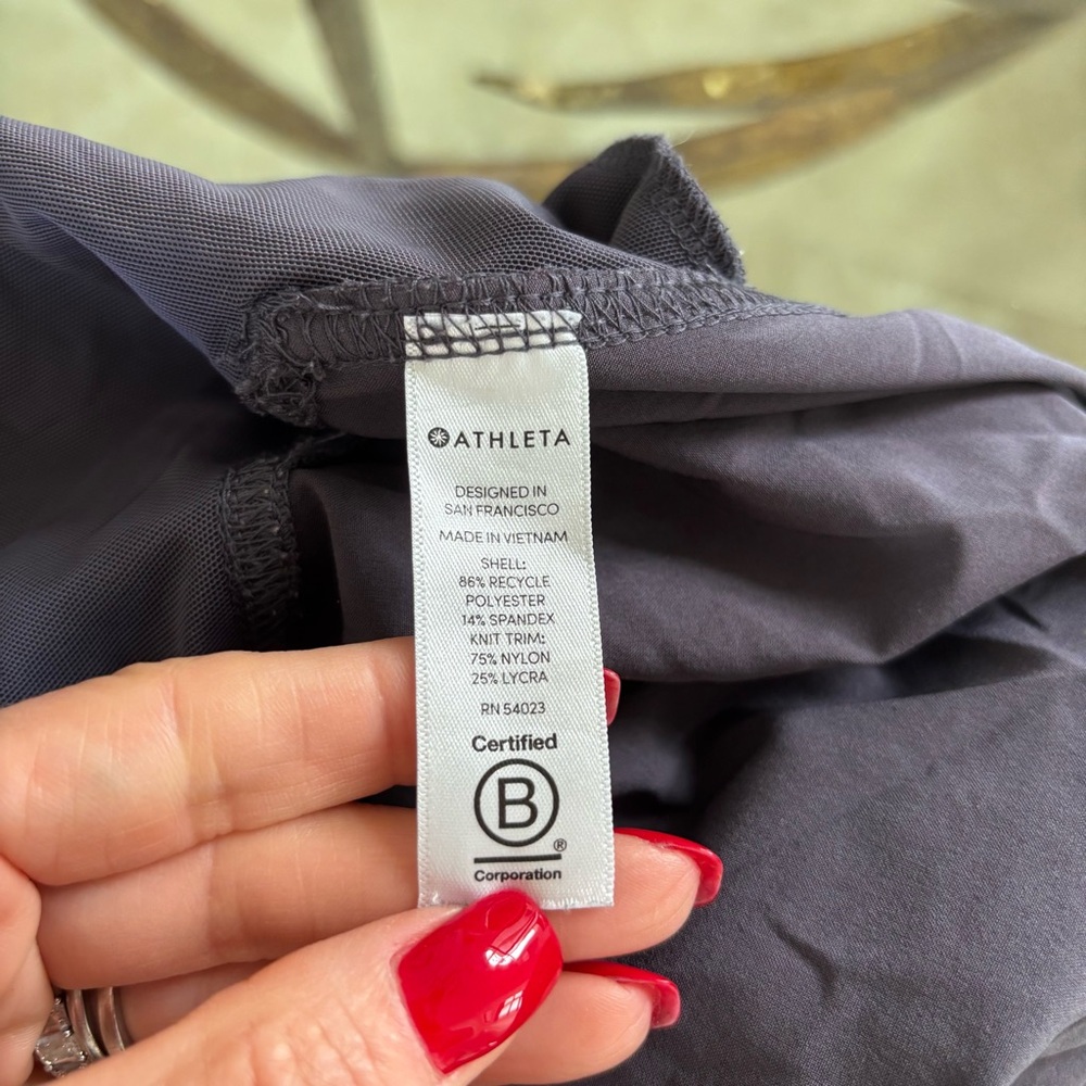 Athleta Attitude Gray Jogger Pants - Picture 5 of 6